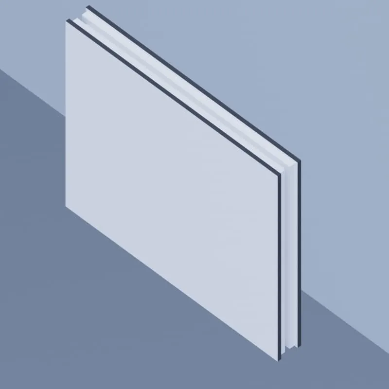 Panel gentian kaca